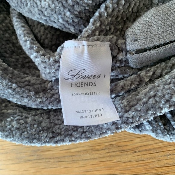Lovers + Friends XS Delridge Chenille Sweater Zippers - Picture 5 of 8
